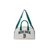 MLB Boston Red Sox Casual Fashion Commuter Bowling Bag Crossbody Shoulder Handbag Gym Travel Bag Swimming Bag Large Unisex Bags Cream 3ABWM083N-43CRS