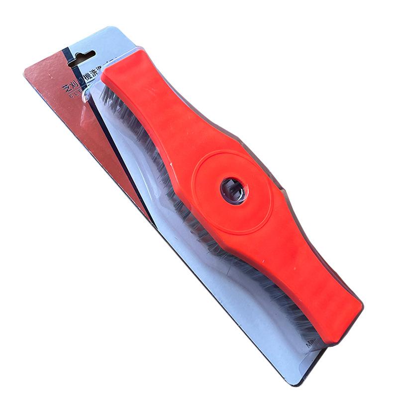 12Inch Lawn Straight Shaft Mowers Brush Attachment Trimmers WeedWacker Wear Resistant Nylon Bristle Pavement Concrete Lawn Floor