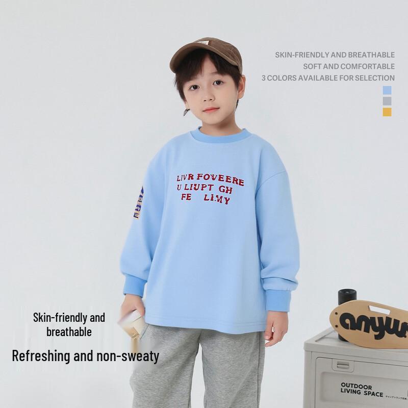 Kids' Pure Cotton Long Sleeve T-Shirt
