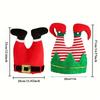 1/2pcs Christmas-themed Hats, Including Elf-shaped Hats and Santa Claus-shaped Hats, Suitable for Wearing During the Christmas