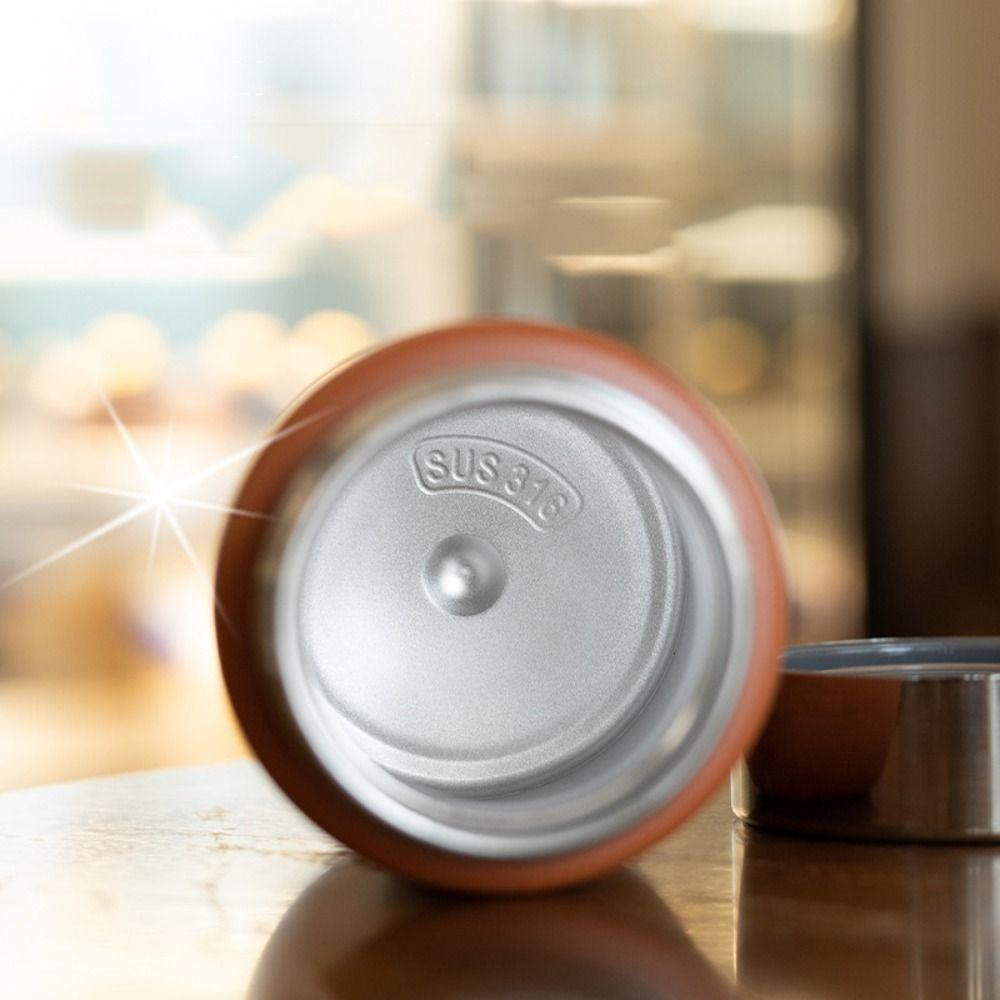 Insulated 230ml Portable Vacuum Flask 316 Stainless Steel Mini Thermal Water Bottle  Outdoor Sports