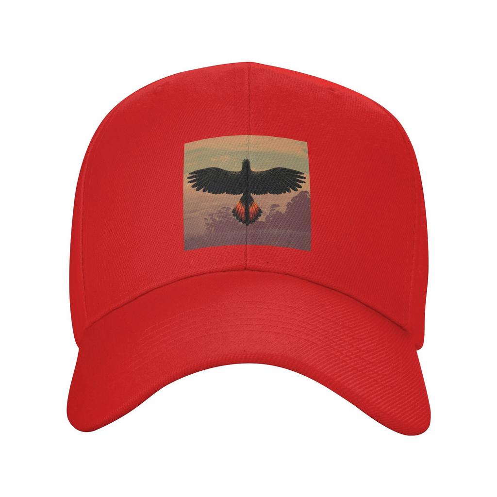Unisex Baseball Hats RedTailed Black Cockatoo Australian Bird Outdoor Summer Sports Baseball Caps Hip Hop Cap Casquette Hats