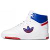 Tênis de Skate Originals Drop Step Antiderrapante Durável de Cano Alto Unissex Tênis de Skate Branco Azul FW2038