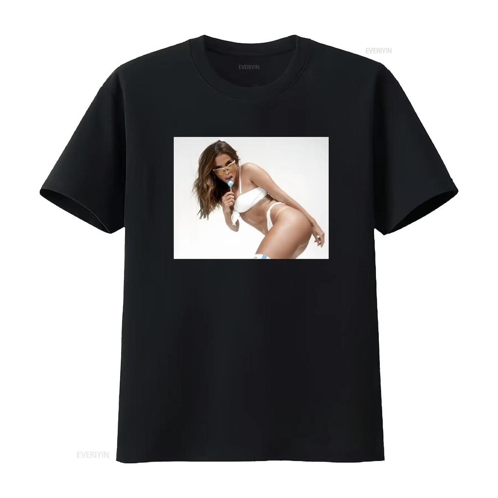 Anitta Sexy Music Video Inspired Rve De Favela Fan Black T Shirt Trendy and Stylish for Lovers vintage Washed Comfortable