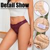 4Pcs/Set Perspective Lace Panties Hollow Out Low-waist Underwear Thongs Female Underpants Breathable Lingerie Intimates