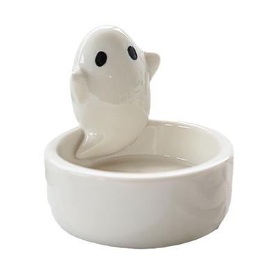 Pryskyřice Ghost svícen Králík Psí čaj Vonná svíčka Svícen Obývací pokoj Koupelna