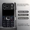 Retro Mobile Phone Bestseller Protect New Exquisite PhoneCase Glass PhoneCase for iPhone 17 16 15 14 13pm Pro Plus Dropresistant