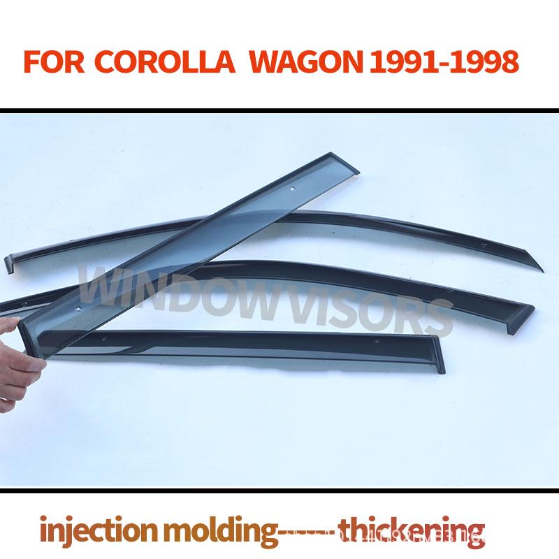 Toyota Corolla Wagon 91-98 Rain & Sun Window Visor
