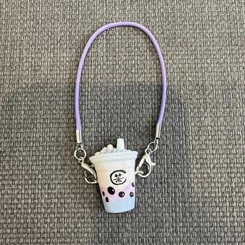 1 Stück Puppenhaus Puppenhaus Mini Simulation Milchtee Tasse für Ropa Puppenzubehör Miniatur Szene Anhänger