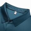 Men's Wrinkle-Resistant Polo - Summer 2026 Business Casual, Short-Sleeve, Non-Iron Collared Shirt for Middle-Aged Dads