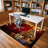 Christmas Tree Gifts Crystal Velvet Chair Mat Area Rug - Non-Slip, Floor Mat, Office Desk Chair Rugs, Bedroom Decor.Christmas Gift-1106010