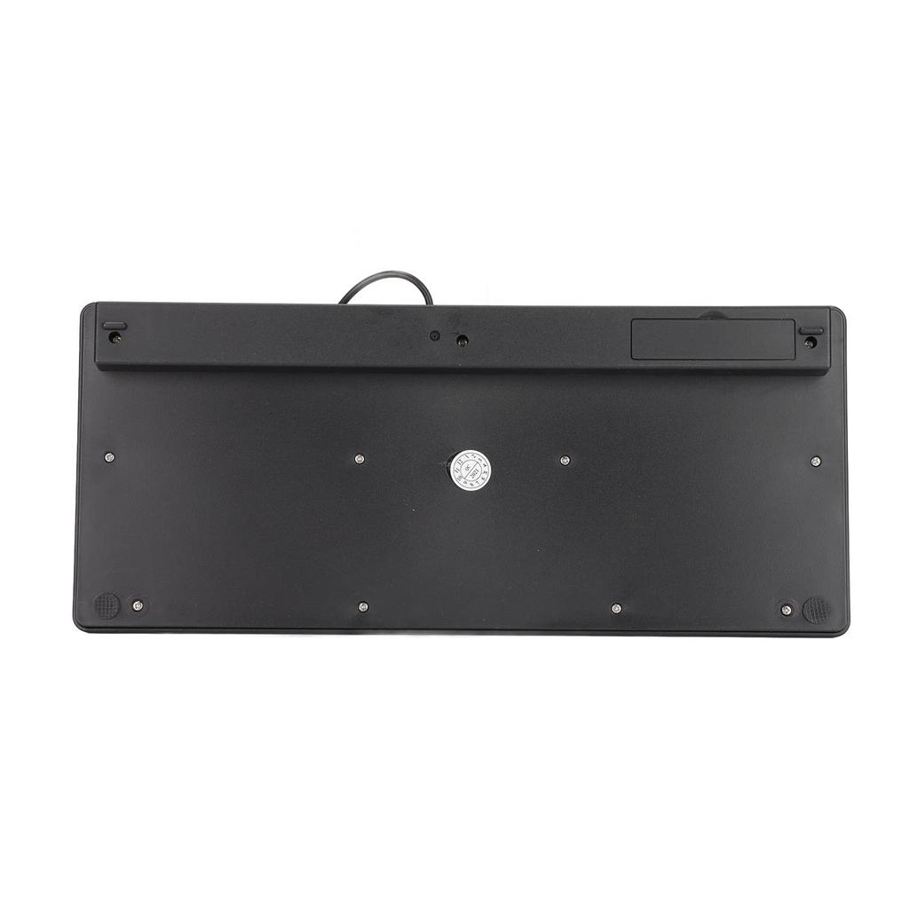 Topiky USB Keyboard, 78 Keys Russian German French Wired Computer Keyboard Mute Ultra-Thin Desktop Keyboard for Office or Home Use (Russian)