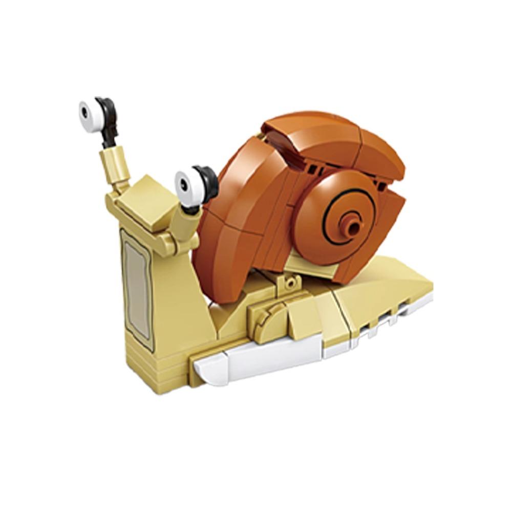 

Пластикові будівельні блоки Бджоли Равлики Настільні прикраси Нові будівельні блоки Іграшки Подарунки для дітей H