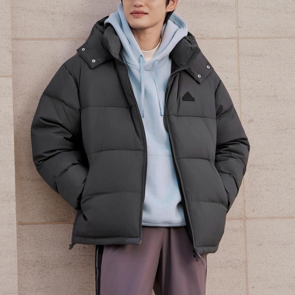 adidas Puffy Down Skin-Friendly Fashion Down Jacket Unisex Outerwear KF1784