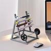 Multifunctional Barbell Desktop Organizer, Pen & Eyeglass Storage, Fitness Style Creative Desk Decoration