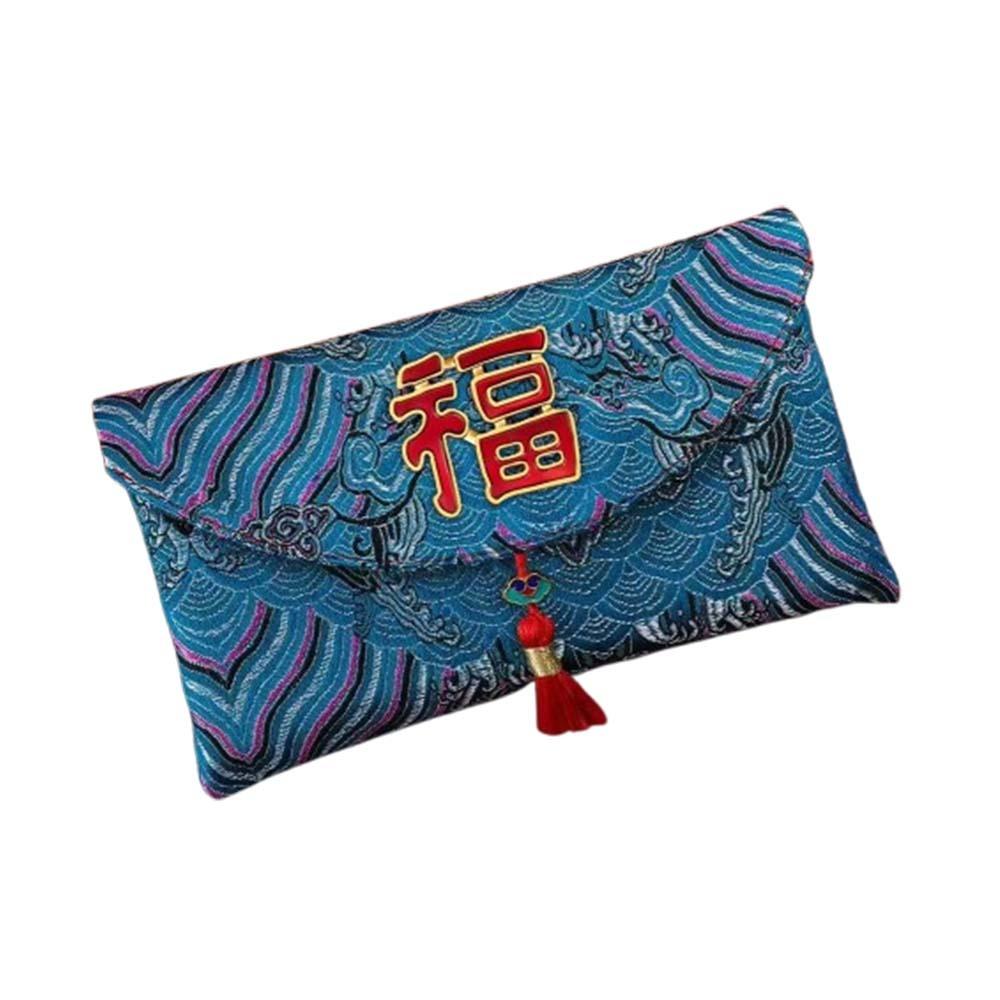 Cloth Wedding Money Pocket Chinese Style Red Packet HongBao New Year Red Envelope  Spring Festival