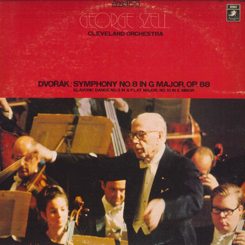

LP Record GEORGE SZELL, CLEVELAND ORCHESTRA - Dvorak: Symphony No. 8 Op. 88, Slav EAC70174 ANGEL - Japan Obi Classical Used