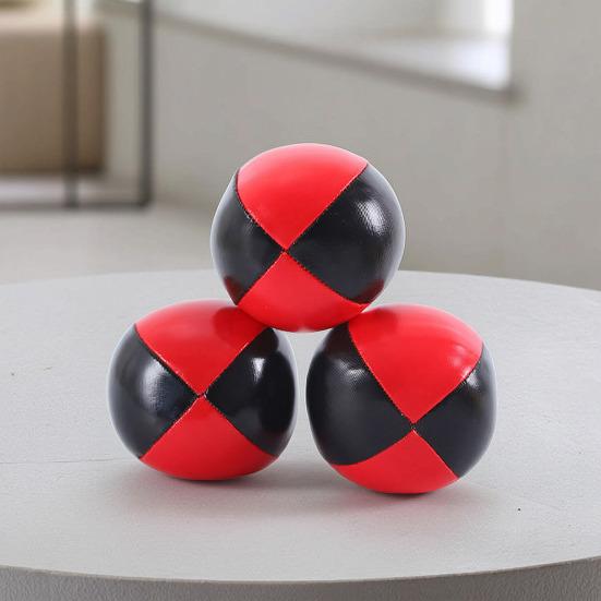 3PCS PU Filled with Soft Touch Toy Ball Fine Particles Design Toy