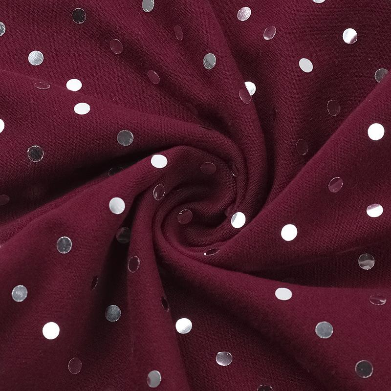 Seksowny kombinezon z dekoltem halter i głębokim dekoltem w serek, z hot drill, cienki, błyszczący, wyszczuplający, w stylu Spice Girl, casualowy