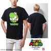 Super Yoshi character goods [Fineplus] T-shirt, short-sleeved, Mario, print, merchandise,