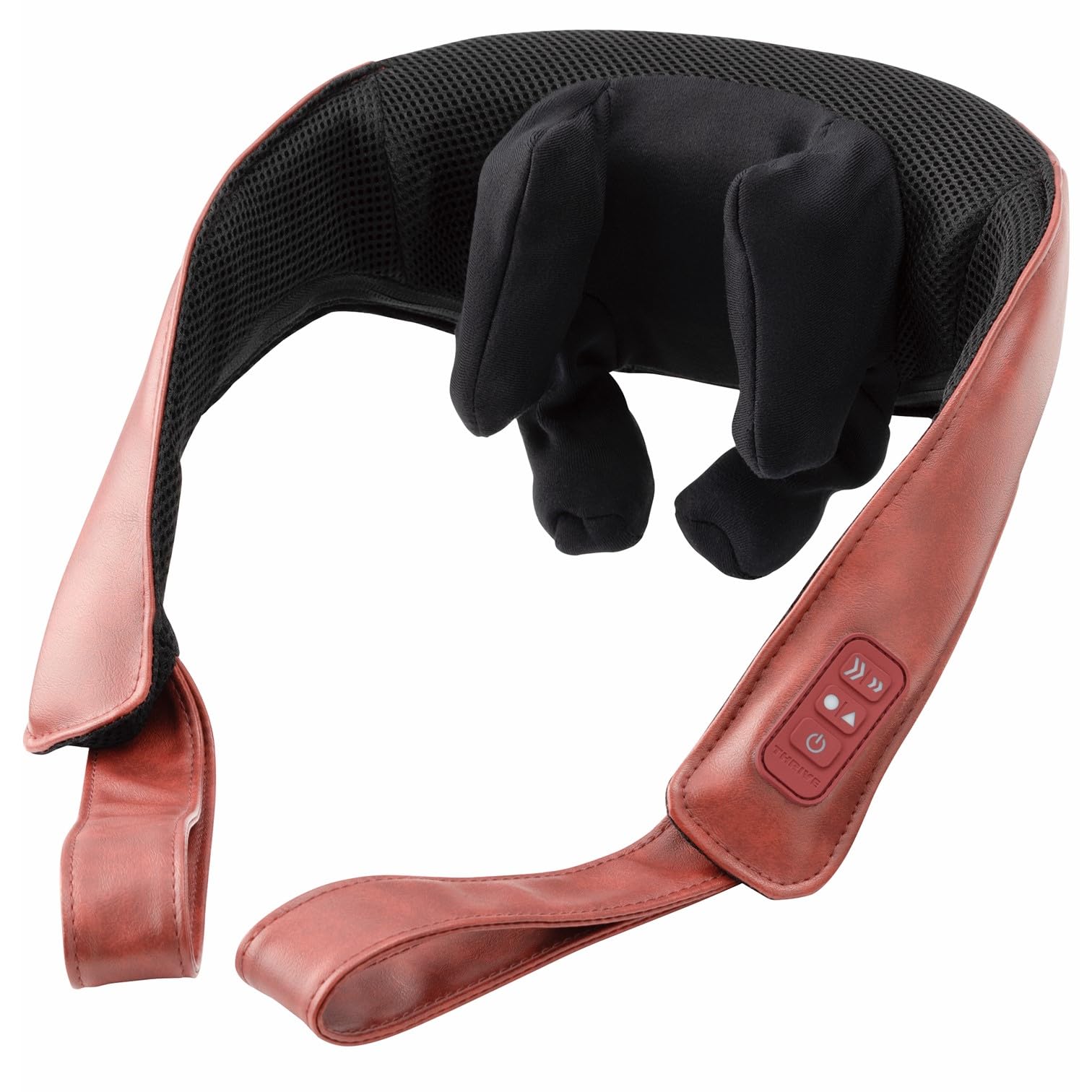 

Массажные шарики Thrive Grasp Massager плотно захватывают и массируют и Wine Red Managed Medical Equipment Шесть шеи, плеч, талии, бедер MD-450 вино красного