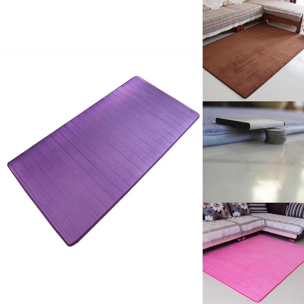 Super Absorbent Coral Velvet Bathroom Mat Offering Safety And Style For Home