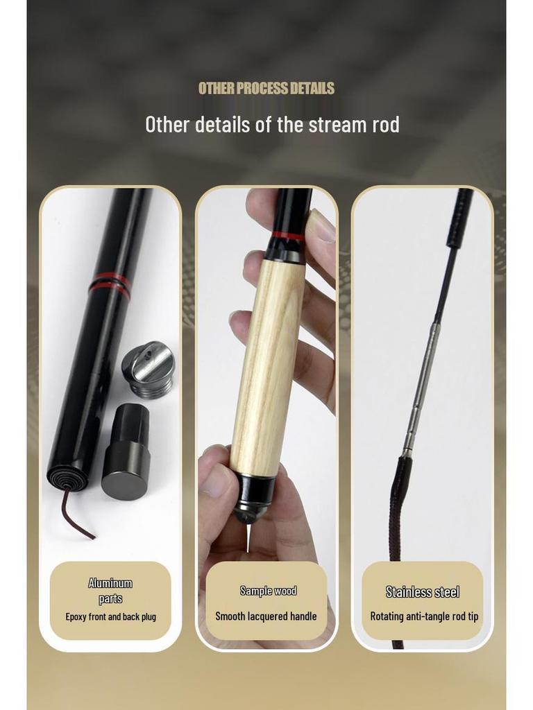 Ultra-Fine Micro-Lure Pen Fishing Rod Set for Small Fish