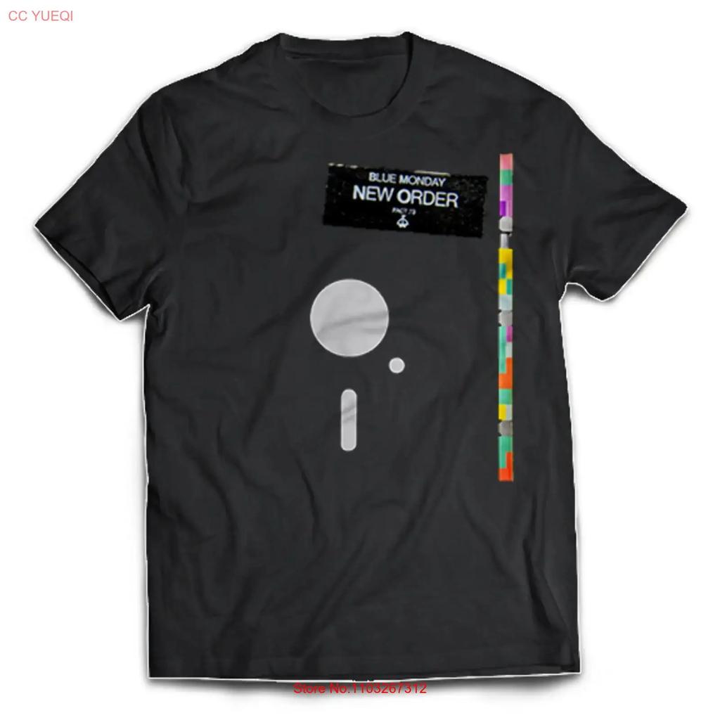 New Order Blue Monday T Shirt Vintage Designer Clothes Casual Comfortable Streetwear Stylish Homme Soft Unisex Fashion