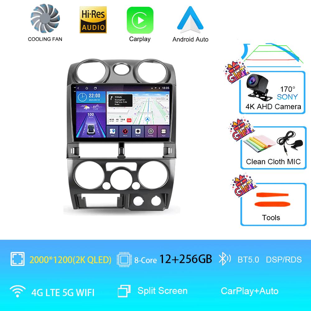 Car Radio Android 14 Carplay For Kia Cerato 3 K3 Forte 2013 2014 2015 2016 2017 2018 Auto Stereo Multimedia Player GPS Navigatio