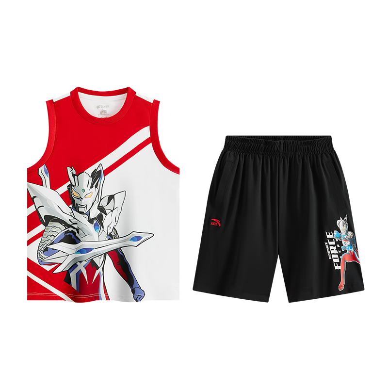 Anta Kids Boys Basketball Short Set 110