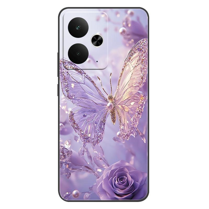 For Realme 14T Case Luxury Marble Painted Cover Silicone Case For Realme 14T RMX5078 Soft Bags Realme14T Bumper Shells Coque