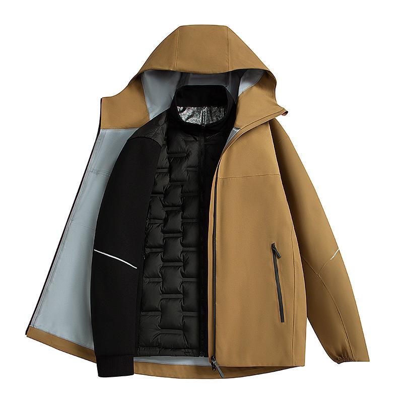 New Down Liner Jacket In Autumn and Winter Two-piece Outdoor Mountaineering Suit