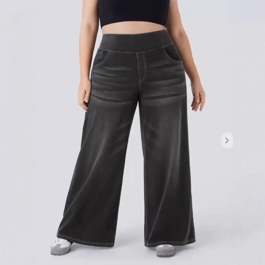 Women's Slimming Long Jeans - Popular European and American Style