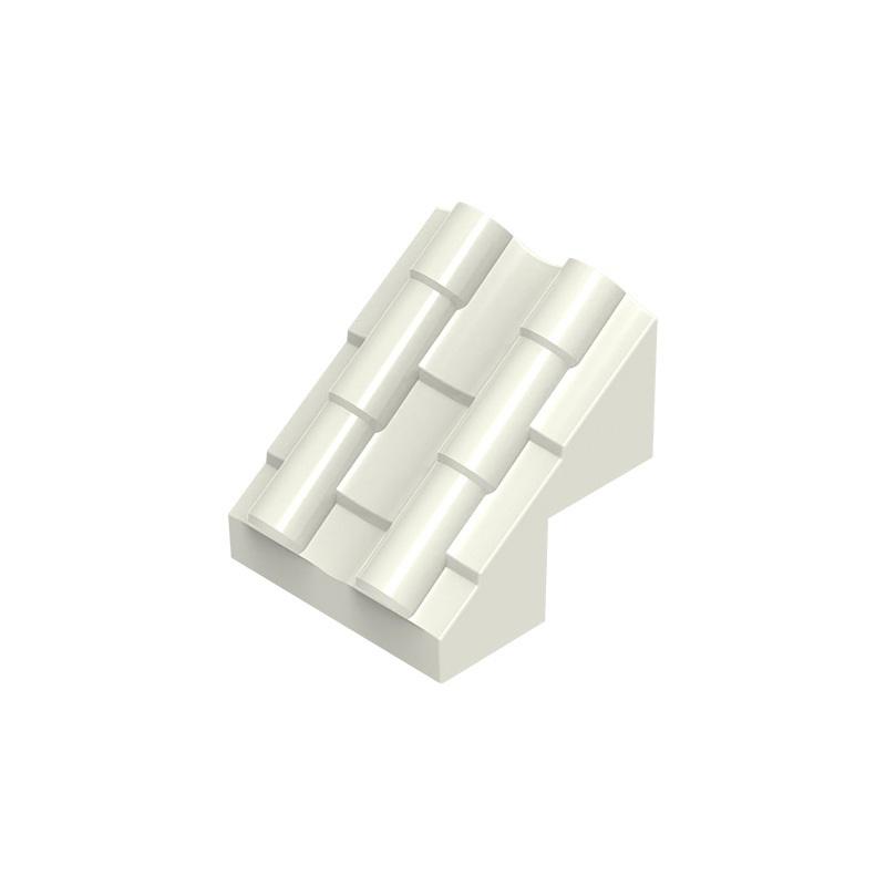 

MOC 10PCS 70681W 73682W Curved Shape Straight Tile Construction Blocks Package 3 Holes Bricks Particle Playthings Children Birth Date Kid Gifts