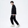 New MLB New York Yankees Knitted Sweatpants Unisex Black 3APT00216-50BKS