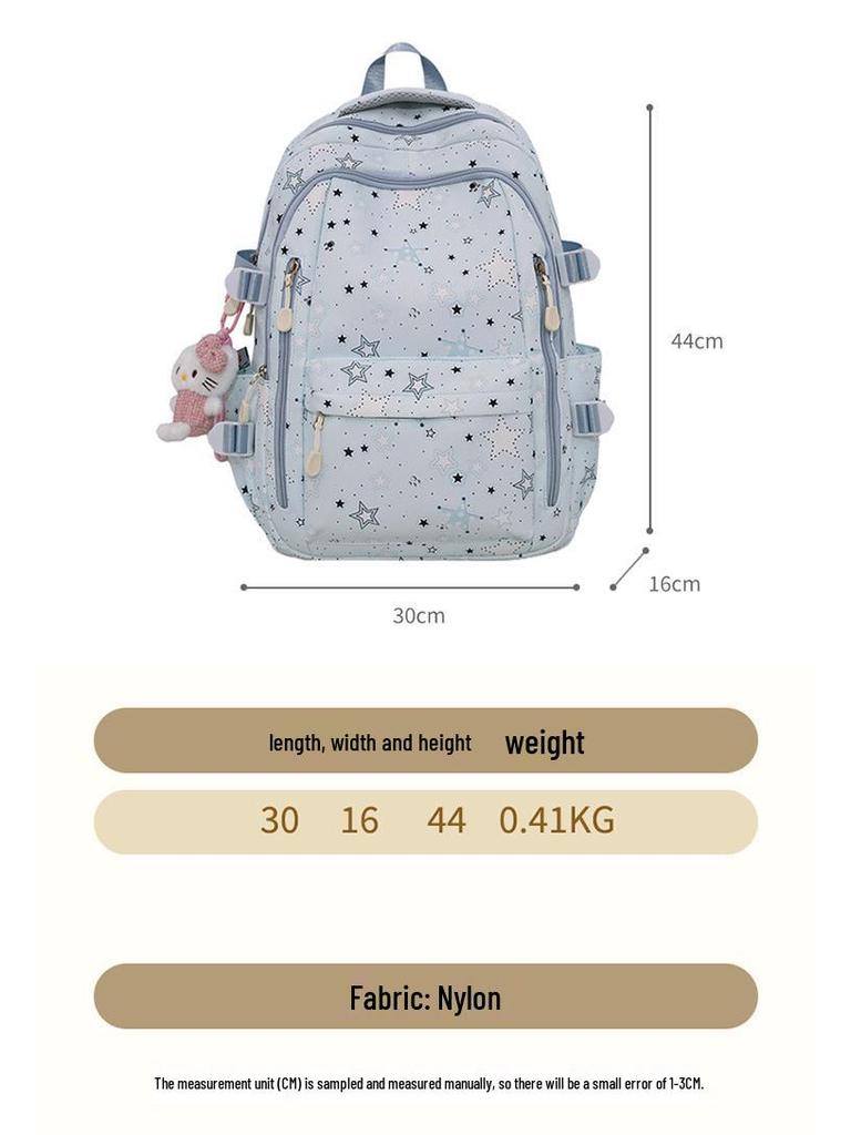 Korean-Style Backpack for Middle School Girls – Stylish Travel, Handbag & Shoulder Bag