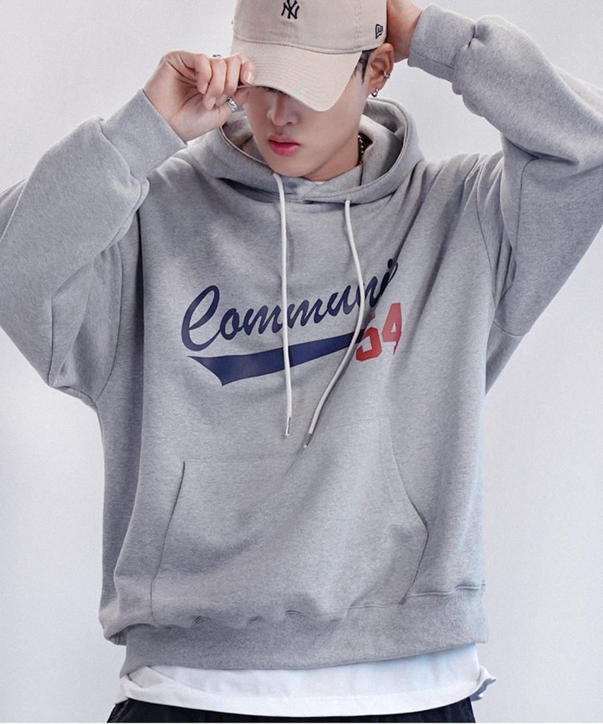 Community 54 Sweat Hoodie[Grey]