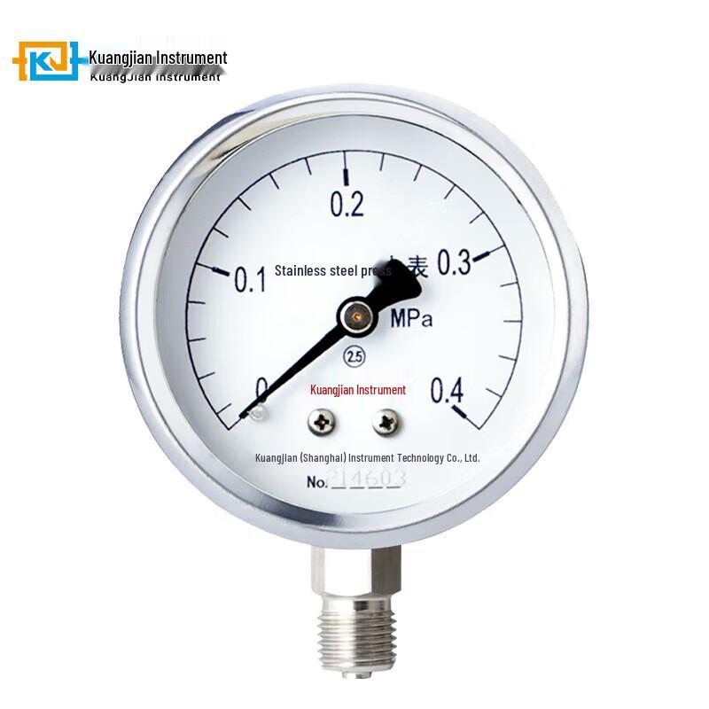 CONJANT Y-60BF-JK Stainless Steel Pressure Gauge