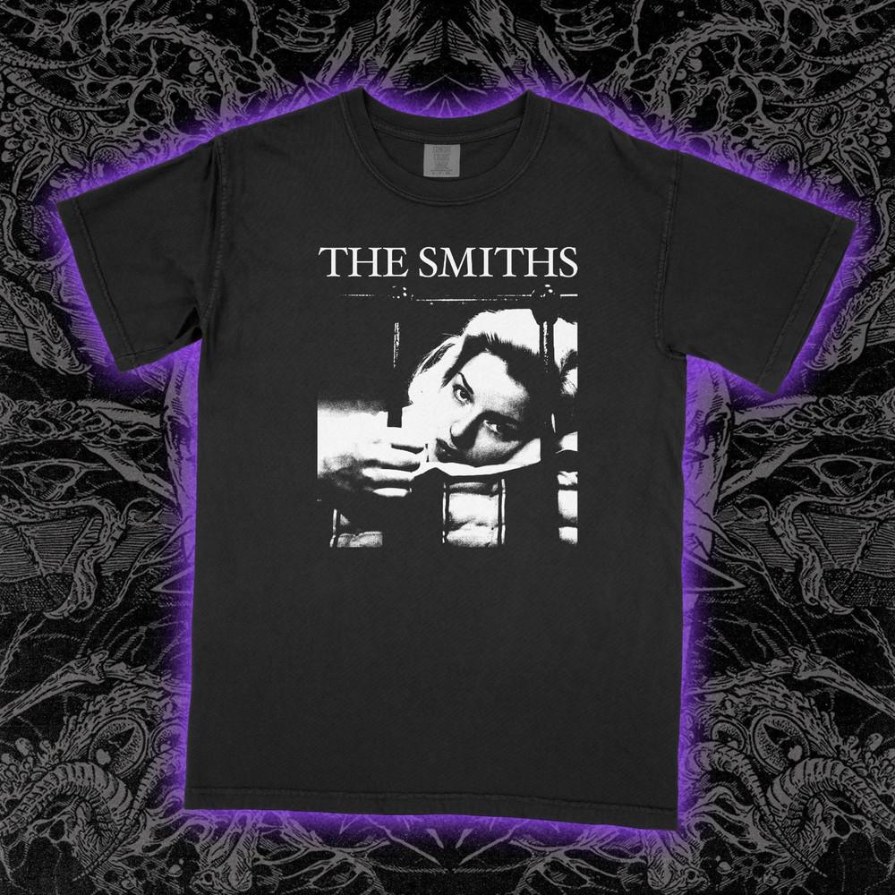 The Smiths Singles T-Shirt Vintage Indie Rock Band Graphic Tee Morrissey Unisex
