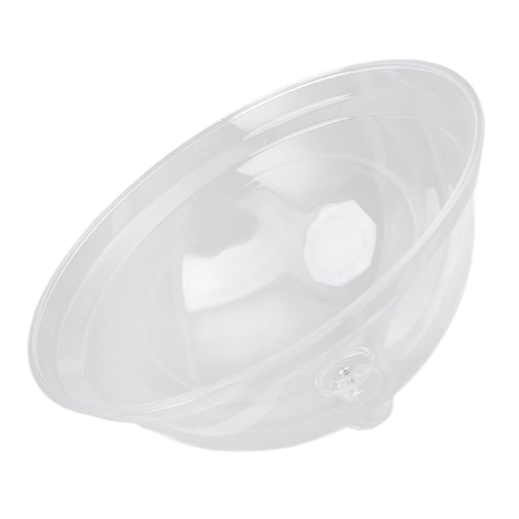 Food Cover Acrylic Transparent Thickened Fall Resistant Dustproof Food Preservation Cover with Handle 21cm