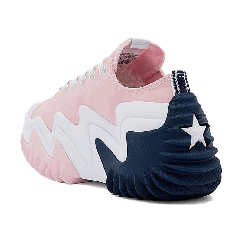 Converse All Star CX Run Star Motion Canvas Sport Fashion Trend Low-Top Lifestyle Casual Shoes Universal Black & White Pink