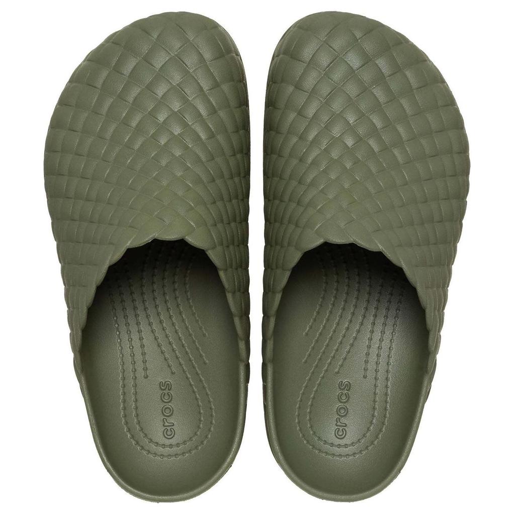 Crocs Dylan Woven Clog Army Green Unisex Sneakers 209946-309