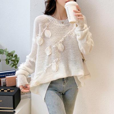MOKANA Soft Knit Long-Sleeve Women's Sweater MKNJD3925