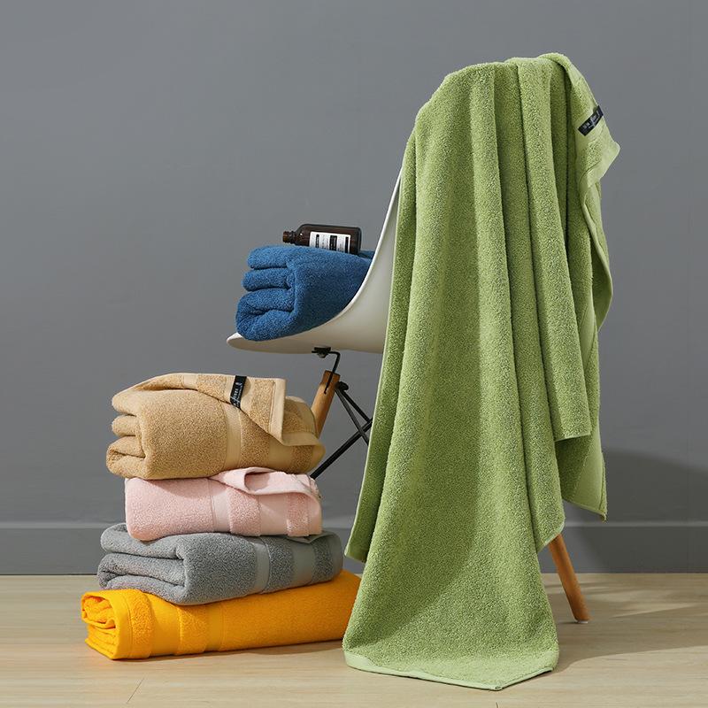 Stripe Towel Set Face Towel Large Thick Bath Spa Sports Towel Home 100% Cotton Bathroom For Adults Kids Hotel Serviette De Bain