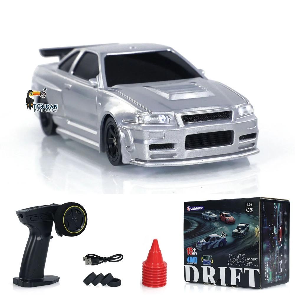 SALE 4WD RTR 1/43 RC Speed Car Four-wheel Drive Radio Control 2.4g Mini Racing Drifting Car Toys High Speed Model Gift for Boys