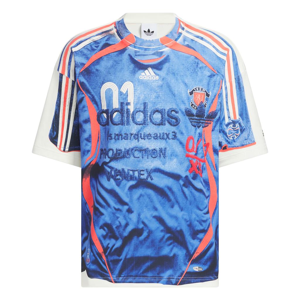 Adidas Originals FW25 SNBN GFX 1 Buchstabenstreifen Locker sitzendes Rundhals-Kurzarm-T-Shirt Unisex-Oberteile IB7098