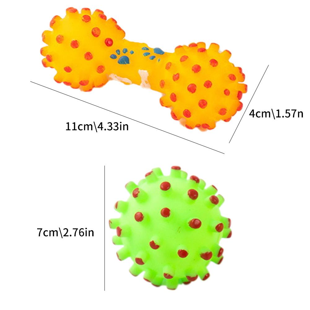Dog Chew Toy Natural Rubber Safety And Environmental Clean Resistance Toy Flexible Grinding Bit S1V3