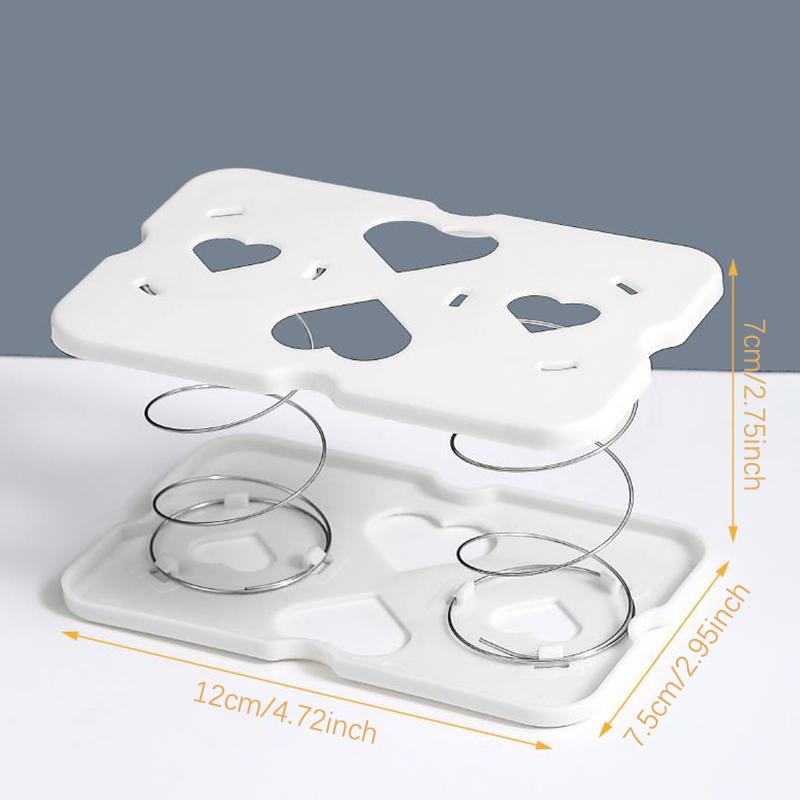 1Pcs Lifting Tissue Box Spring Support Spring Paper Box Bottom Support Storage Box Spring Sheet Bracket For Kitchen Office Room