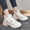 36-43 Women's Plus Size Fashionable Plus Velvet Warm Casual High Top Cotton Shoes Snow Boots Sports Women's Cotton Shoes