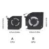 CPU GPU Fan Laptops Cooling Fan DC5V 4Pin 4wires Coolers For 7620 0V7R3C Laptops Part